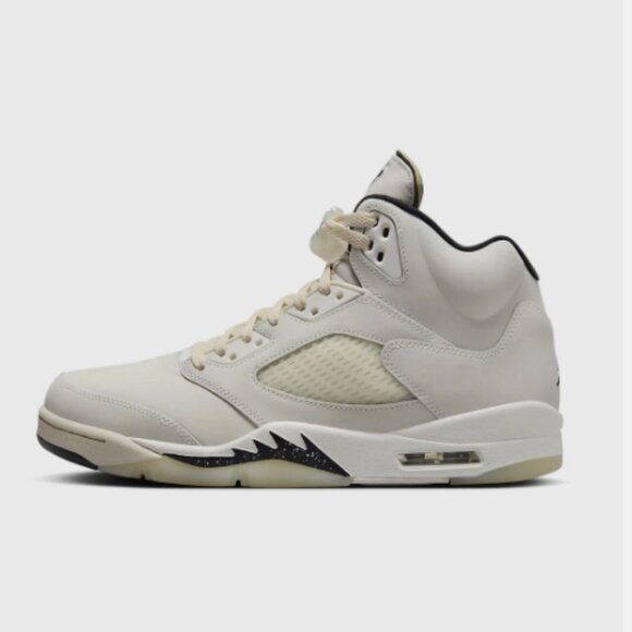 Nike Air Jordan 5 Retro SE GS Sail Coconut Milk Black - Picture 1 of 6